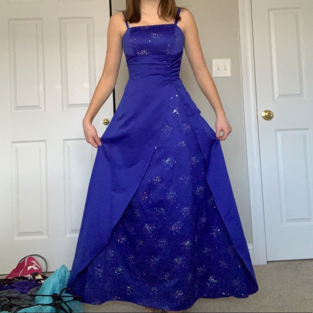Purple/Blue Prom Dress